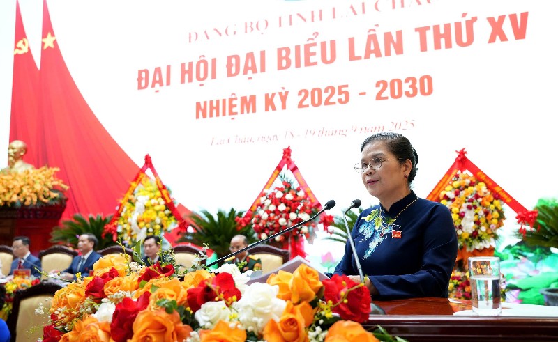 Phát biểu khai mạc Đại hội Đại biểu Đảng bộ tỉnh lần thứ XV, nhiệm kỳ 2025-2030 của đồng chí Bí Thư Tỉnh ủy Lai Châu