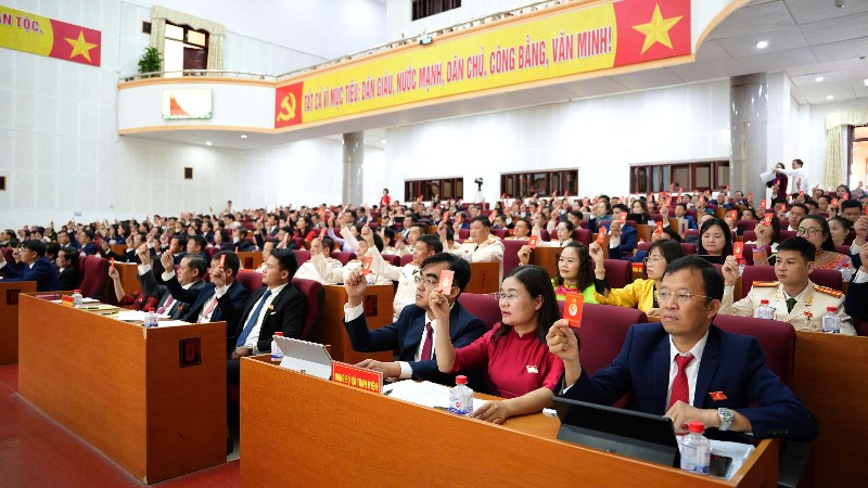 Đại hội Đại biểu Đảng bộ tỉnh Lai Châu lần thứ XV, nhiệm kỳ 2025 – 2030 thành công tốt đẹp