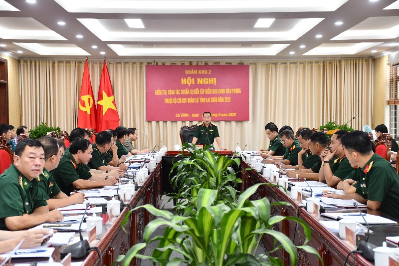 Kiểm tra công tác chuẩn bị diễn tập Ban Chỉ huy Bộ đội Biên phòng tỉnh Lai Châu