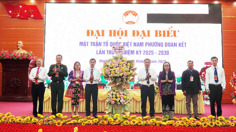 Đại hội Đại biểu Mặt trận Tổ quốc Việt Nam phường Đoàn Kết lần thứ I, nhiệm kỳ 2025-2030 