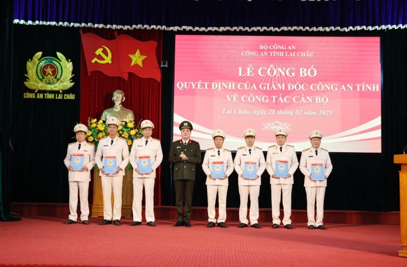 Lai Châu: Dấu ấn tham mưu trong sắp xếp tổ chức bộ máy Công an các cấp