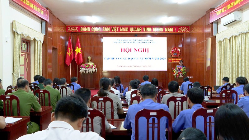 Hội nghị tập huấn các đạo luật mới năm 2025
