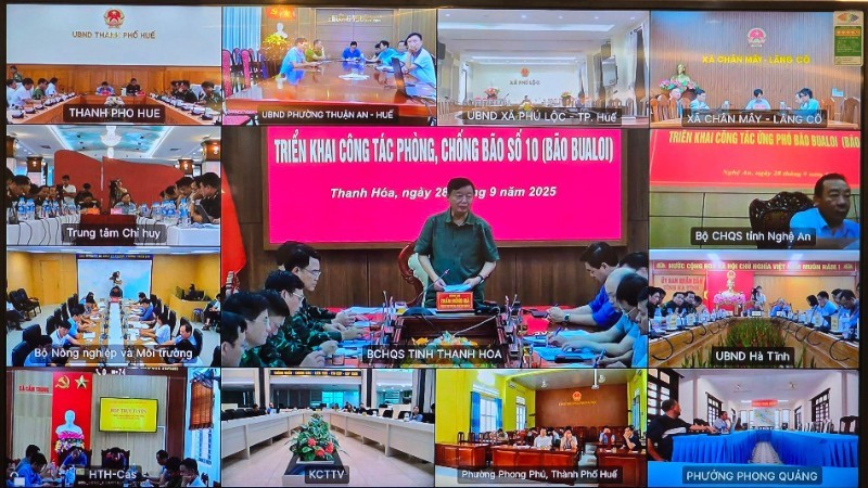 Phó Thủ tướng Trần Hồng Hà: Tập trung cao nhất ứng phó bão số 10, hạn chế thấp nhất thiệt hại cho người dân