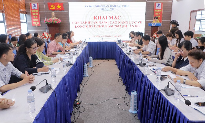 52 học viên được tập huấn nâng cao năng lực về lồng ghép giới năm 2025