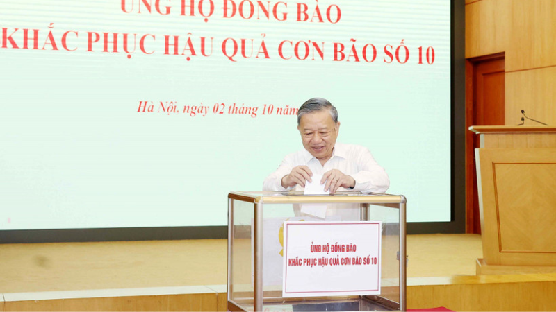 Văn phòng Trung ương Đảng phát động ủng hộ đồng bào khắc phục hậu quả thiên tai