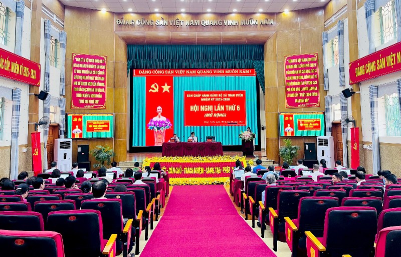 Ban Chấp hành Đảng bộ xã Than Uyên nhiệm kỳ 2025-2030: Hội nghị lần thứ 6 (mở rộng)