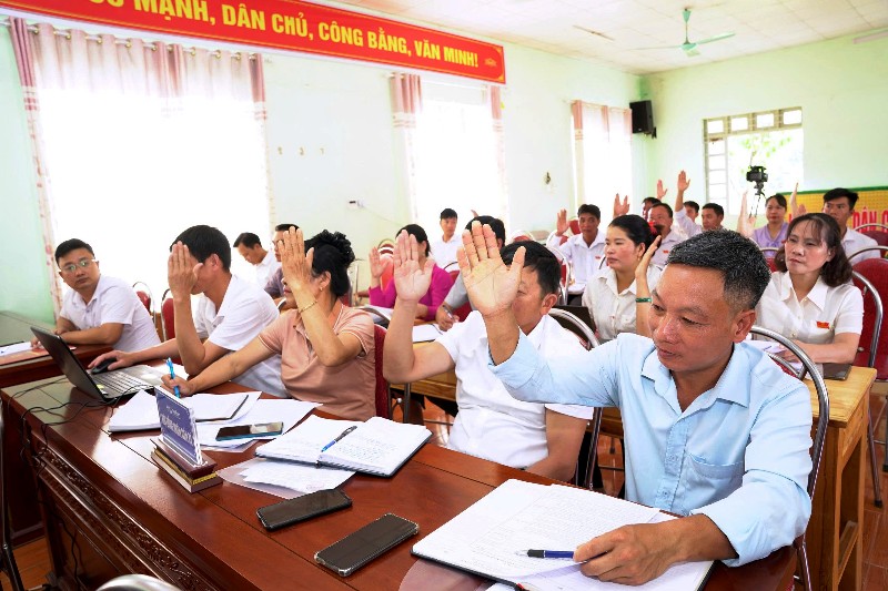 HĐND xã Mường Khoa khóa XXI, nhiệm kỳ 2021-2026: Kỳ họp thứ 3 (kỳ họp chuyên đề)
