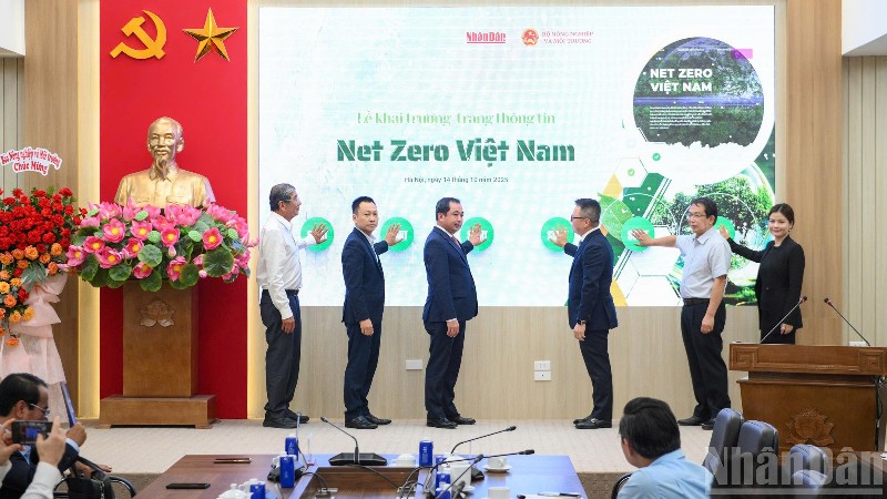 Báo Nhân Dân chính thức ra mắt trang thông tin “Net Zero Việt Nam”