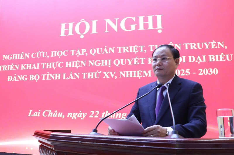 Phát biểu của đồng chí Lê Minh Ngân-Bí thư Tỉnh ủy tại Hội nghị học tập, quán triệt, tuyên truyền và triển khai thực hiện Nghị quyết Đại hội Đảng bộ tỉnh lần thứ XV