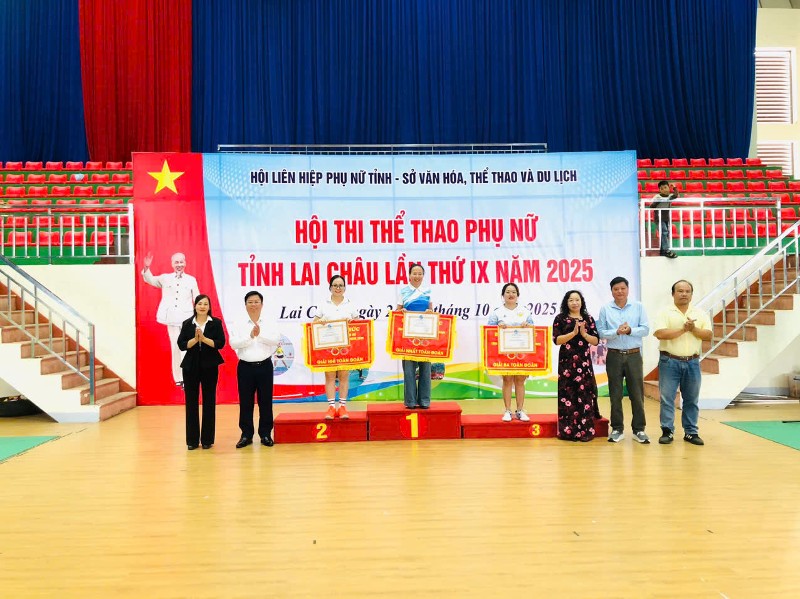 Hội thi Thể thao phụ nữ tỉnh Lai Châu lần thứ IX năm 2025
