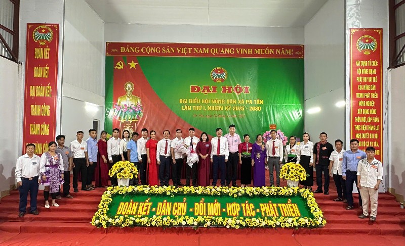 Đại hội Đại biểu Hội Nông dân xã Pa Tần lần thứ I, nhiệm kỳ 2025 - 2030