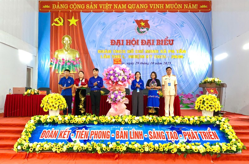 Đại hội Đại biểu Đoàn Thanh niên Cộng sản Hồ Chí Minh xã Pa Tần lần thứ I, nhiệm kỳ 2025 - 2030