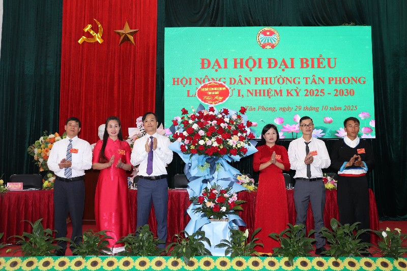 Hội Nông dân phường Tân Phong: Đại hội Đại biểu lần thứ I, nhiệm kỳ 2025 - 2030