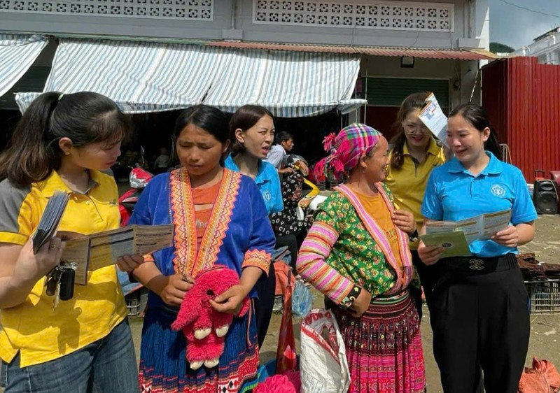 Chị Tâm tận tụy với công việc