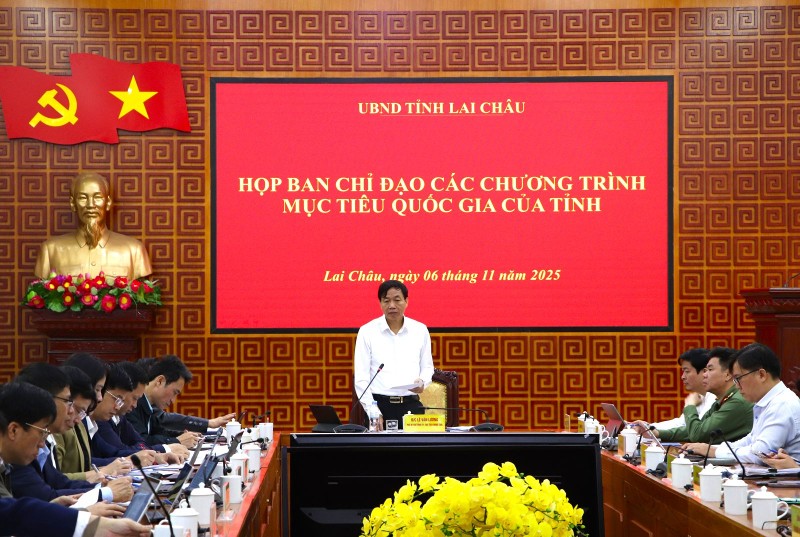 Họp Ban Chỉ đạo các chương trình mục tiêu quốc gia của tỉnh