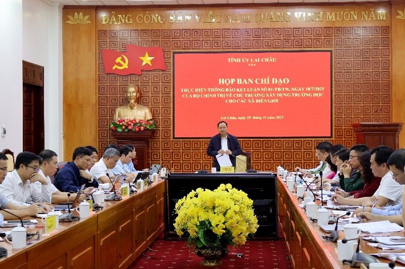 Họp Ban Chỉ đạo tỉnh thực hiện Thông báo kết luận số 81-TB/TW của Bộ Chính trị