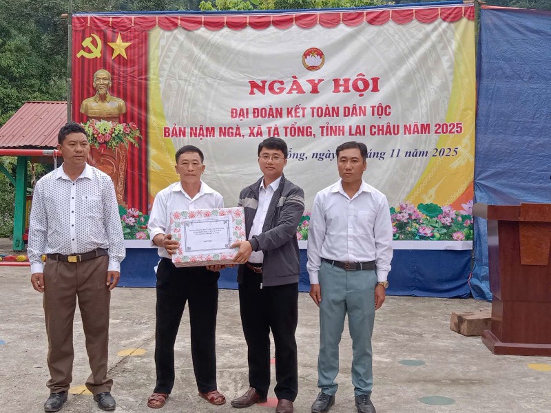 Ngày hội Đại đoàn kết toàn dân tộc bản Nậm Ngà  