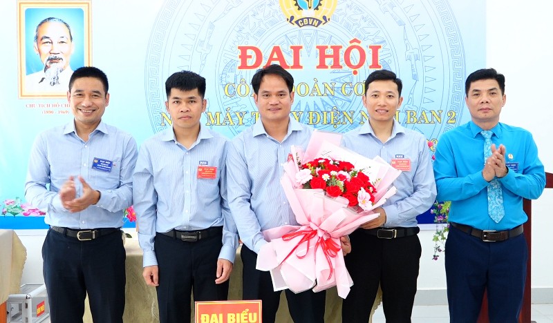 Đại hội Công đoàn cơ sở Nhà máy Thủy điện Nậm Ban 2 nhiệm kỳ 2025 - 2030