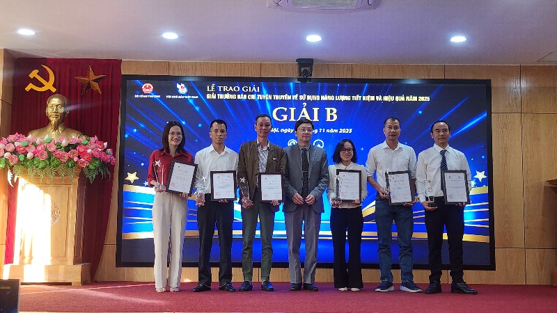 Lai Châu đoạt giải B - Giải thưởng báo chí tuyên truyền về sử dụng năng lượng tiết kiệm và hiệu quả năm 2025