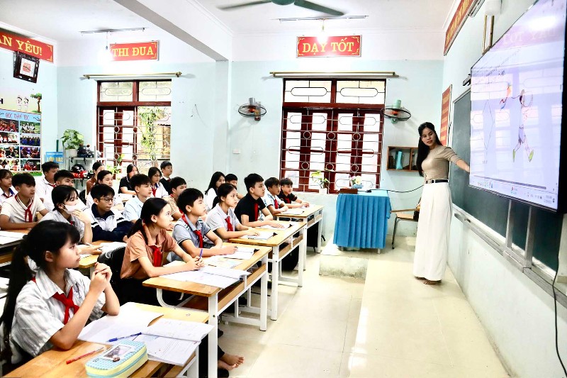 Phong trào thi đua dạy tốt, học tốt ở Trường THCS Kim Đồng