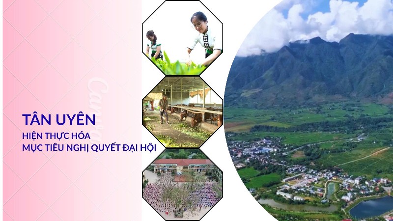 Tân Uyên hiện thực hóa mục tiêu Nghị quyết Đại hội