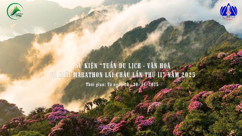 Tuần Du lịch - Văn hóa và Giải Marathon Lai Châu lần thứ II, năm 2025 diễn ra từ ngày 28-30/11/2025