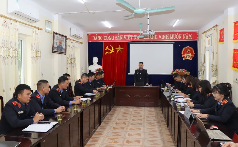 Viện Kiểm sát nhân dân khu vực 3 - Lai Châu: Tổng kết công tác kiểm sát năm 2025