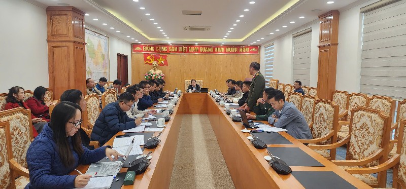 Họp Ban Tổ chức Tuần Du lịch - Văn hoá Lai Châu năm 2025 