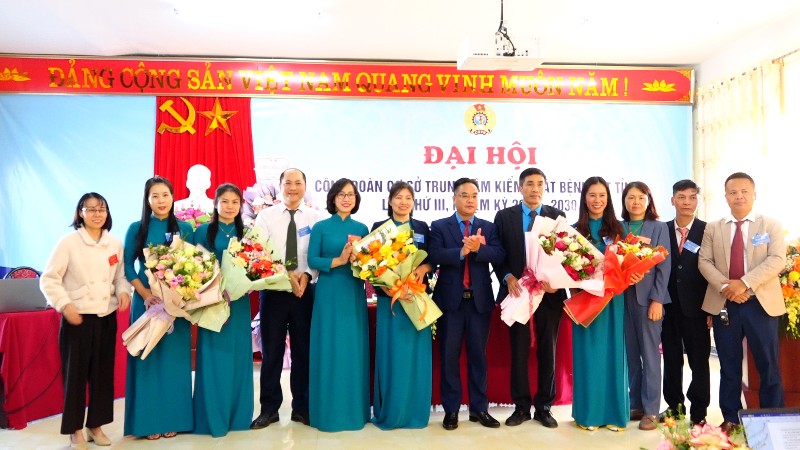 Đại hội Công đoàn cơ sở Trung tâm Kiểm soát bệnh tật tỉnh lần thứ III, nhiệm kỳ 2025 - 2030