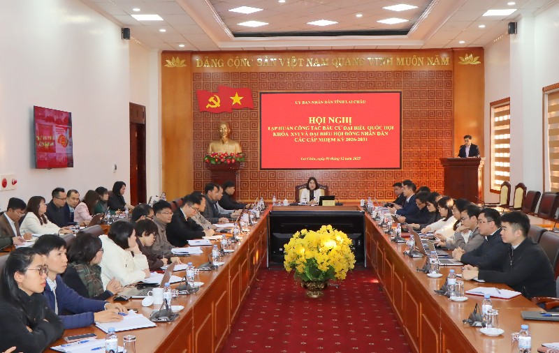 Hội nghị tập huấn nghiệp vụ công tác bầu cử