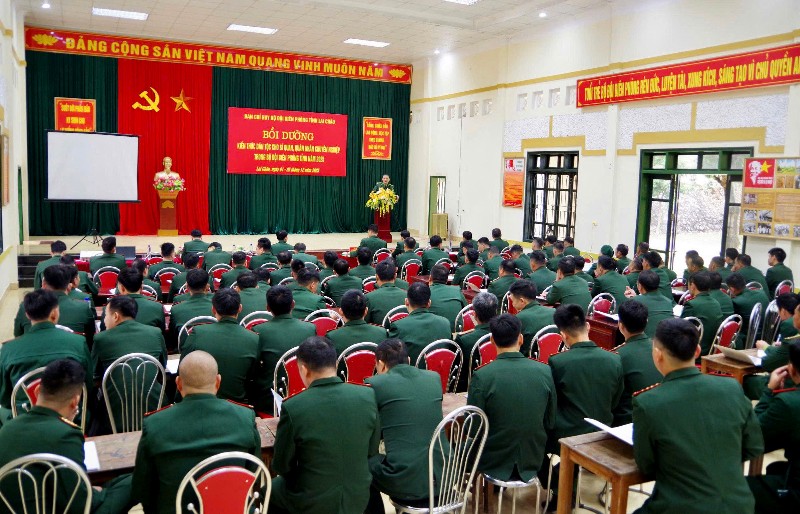 Khai mạc Lớp bồi dưỡng kiến thức dân tộc cho sĩ quan, quân nhân chuyên nghiệp năm 2025