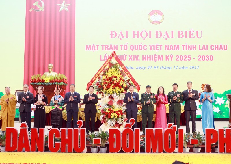 Đại hội Đại biểu Mặt trận Tổ quốc Việt Nam tỉnh Lai Châu lần thứ XIV, nhiệm kỳ 2025 - 2030
