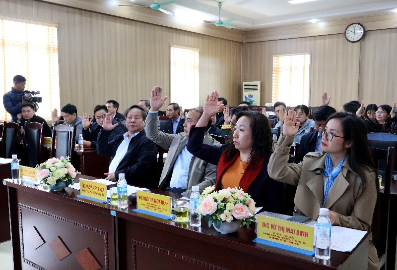 Hiệp thương lần thứ nhất thỏa thuận cơ cấu, thành phần, số lượng người được giới thiệu ứng cử ĐBQH và HĐND tỉnh khóa XVI, nhiệm kỳ 2026 - 2031