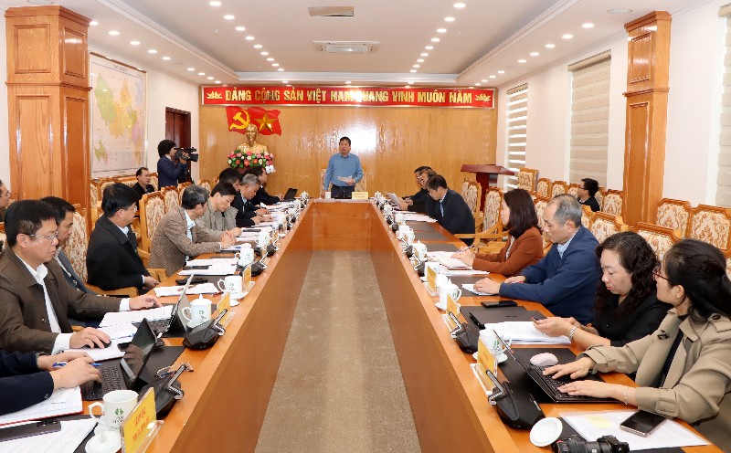 Triển khai công tác bầu cử đại biểu Quốc hội khóa XVI và đại biểu HĐND các cấp nhiệm kỳ 2026-2031