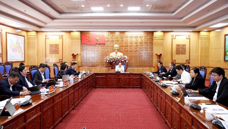 Họp Ban Thường vụ Tỉnh uỷ