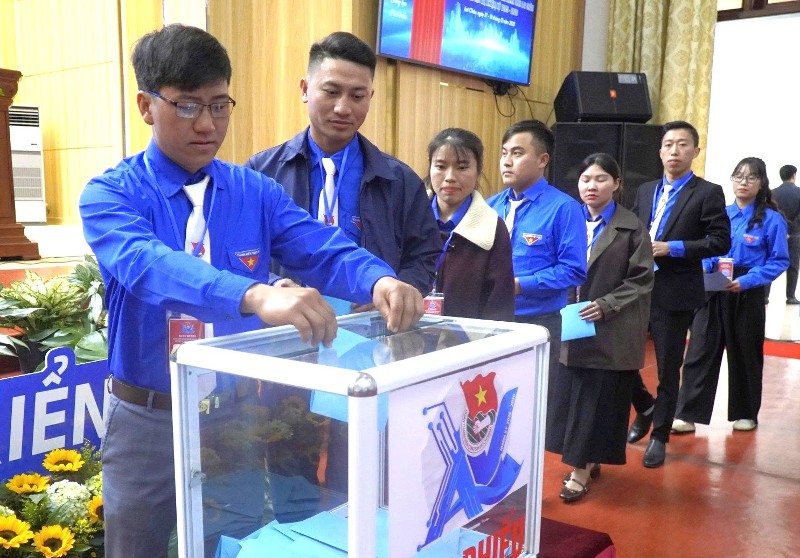 Phiên thứ nhất Đại hội Đại biểu Đoàn TNCS Hồ Chí Minh tỉnh Lai Châu nhiệm kỳ 2025 - 2030