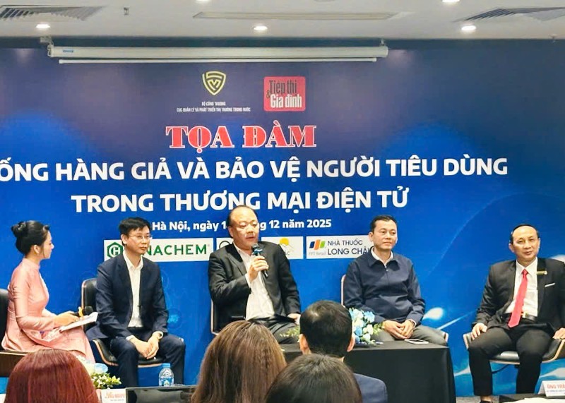 Toạ đàm “Chống hàng giả và bảo vệ người tiêu dùng trong thương mại điện tử”