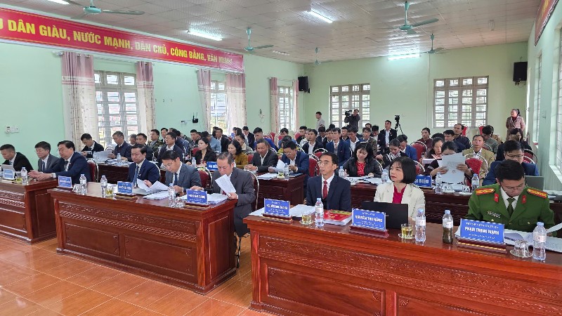 Kỳ họp thứ năm Hội đồng nhân dân xã Mường Khoa khóa XXI