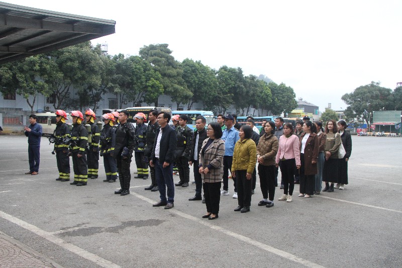 Diễn tập tình huống phòng, chống khủng bố và phòng cháy chữa cháy năm 2025