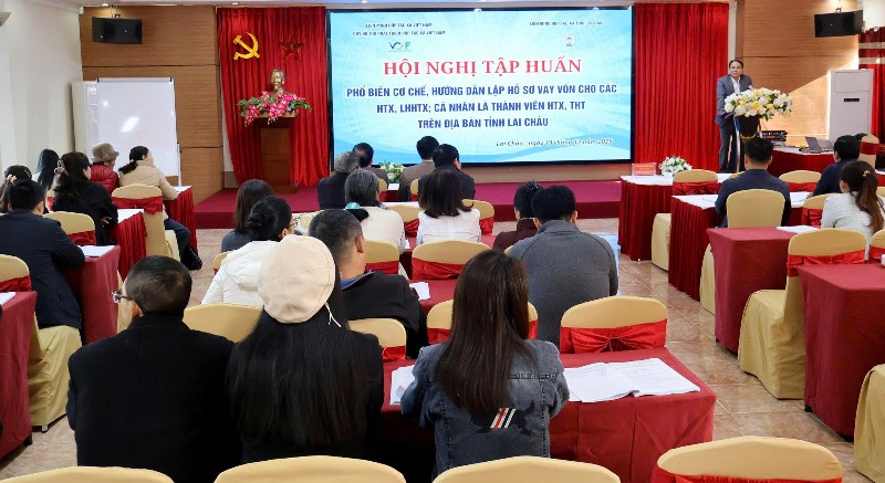 Tập huấn phổ biến cơ chế cho vay, hướng dẫn lập hồ sơ vay vốn 