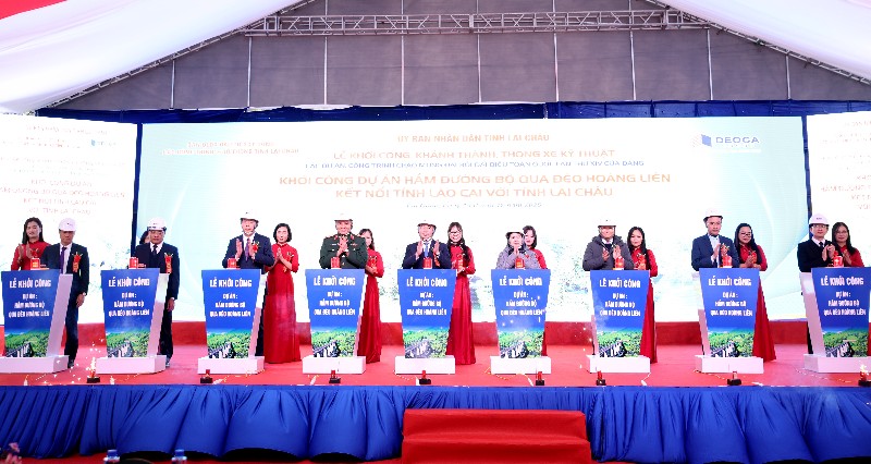 Lễ khởi công, khánh thành, thông xe kỹ thuật các công trình, dự án chào mừng Đại hội Đại biểu toàn quốc lần thứ XIV của Đảng