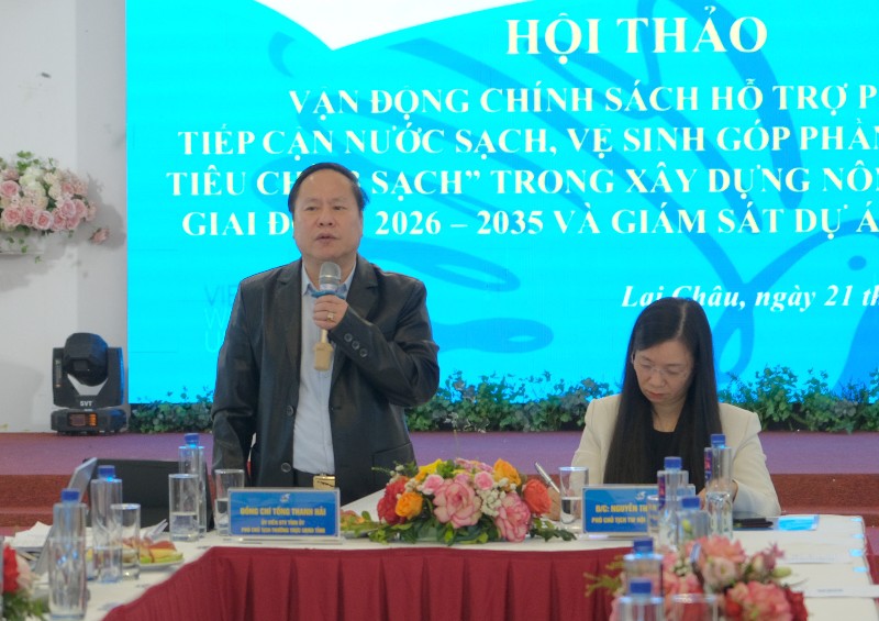 Hội thảo vận động chính sách hỗ trợ phụ nữ tiếp cận nước sạch, vệ sinh