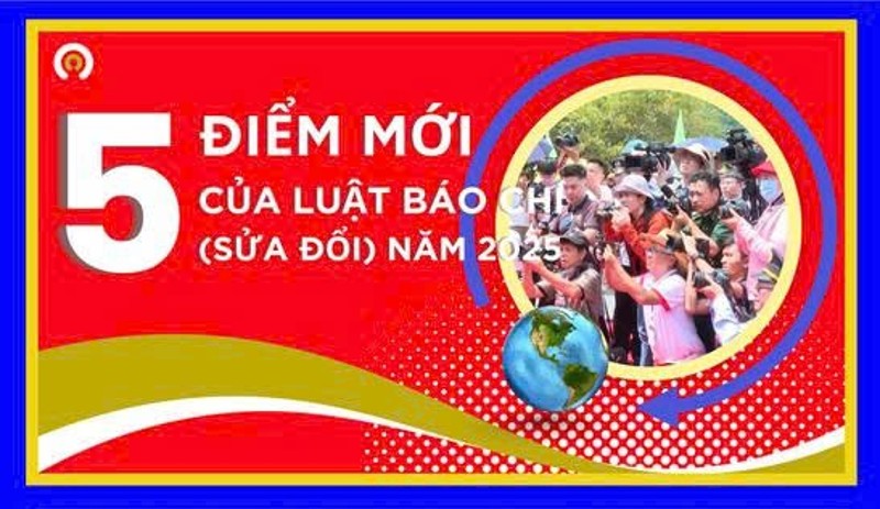 5 Điểm mới của Luật Báo chí (sửa đổi) năm 2025