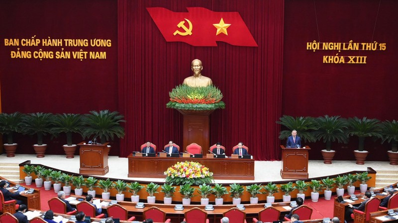 Thông cáo báo chí ngày làm việc thứ nhất Hội nghị lần thứ 15 Ban Chấp hành Trung ương Đảng khóa XIII