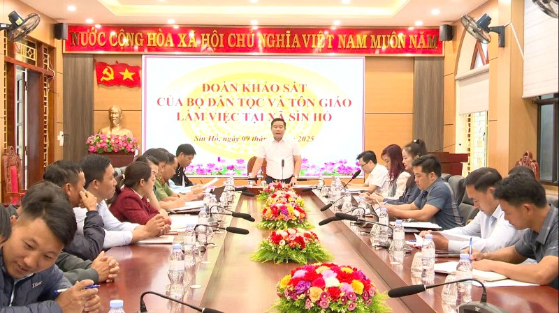 Lai Châu: Triển khai đồng bộ, hiệu quả công tác dân tộc