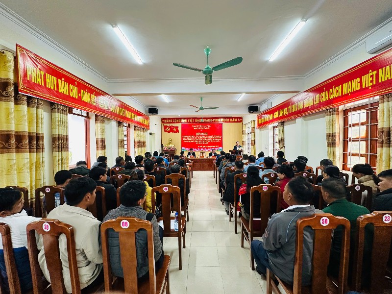 Pa Tần tổ chức Hội nghị đánh giá kết quả 2 năm thực hiện Nghị quyết số 15-NQ/TU