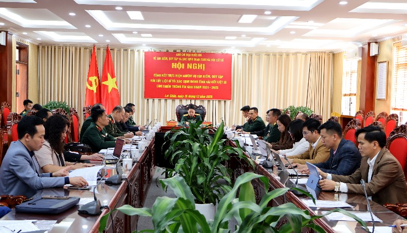 Tổng kết thực hiện nhiệm vụ tìm kiếm, quy tập, xác định danh tính hài cốt liệt sĩ còn thiếu thông tin