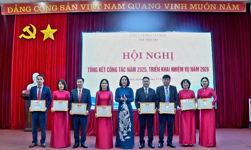 Sở nội vụ tổng kết công tác năm 2025, triển khai nhiệm vụ năm 2026