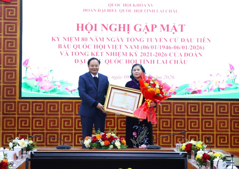 Hội nghị gặp mặt kỷ niệm 80 năm Ngày Tổng tuyển cử đầu tiên bầu Quốc hội Việt Nam (6/1/1946-6/1/2026) và Tổng kết nhiệm kỳ 2021-2026
