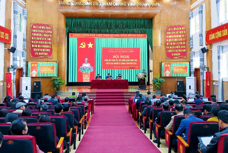 Xã Than Uyên: Tổng kết công tác xây dựng Đảng năm 2025